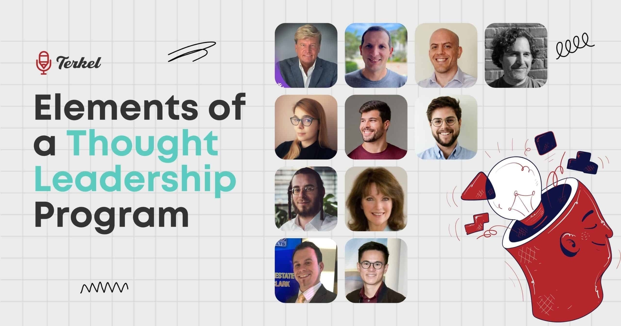 what should a thought leadership program include